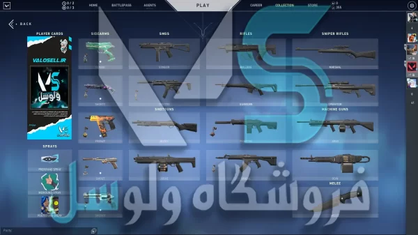 اکانت ولورانت رنک Unranked کد 2060