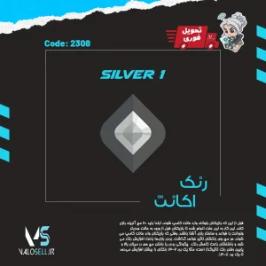اکانت ولورانت رنک Silver 1 کد 2308