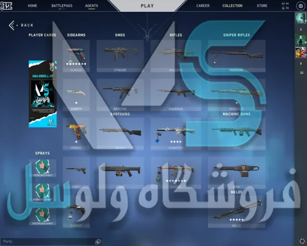 اکانت ولورانت رنک Platinum 1 کد 2408