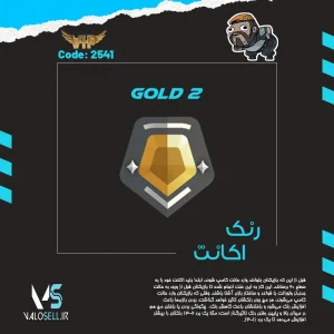 اکانت ولورانت رنک Gold 2 کد 2541