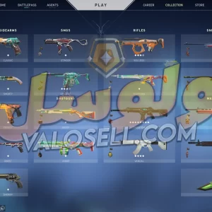 اکانت ولورانت رنک Gold 3 کد 2729
