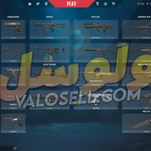 اکانت ولورانت رنک Platinum 1 کد 2883