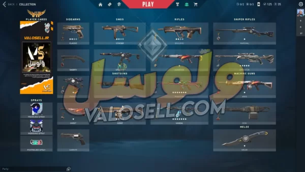 اکانت ولورانت رنک Silver 3 کد 2923