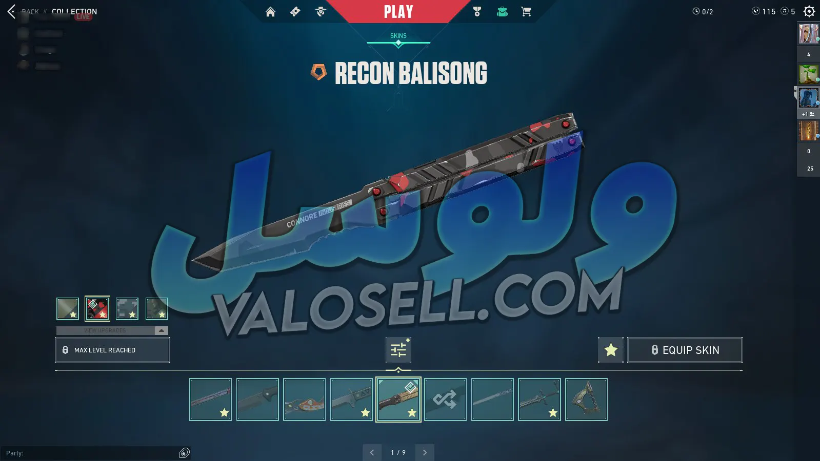 اکانت ولورانت رنک Gold 3 کد 2996 - Image 4