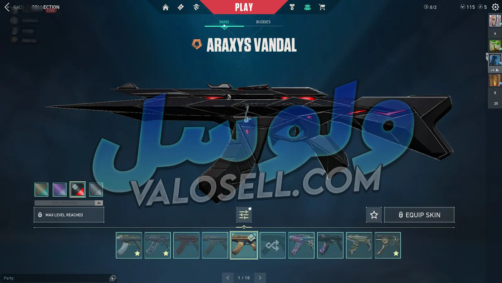 اکانت ولورانت رنک Gold 3 کد 2996 - Image 3