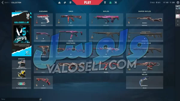 اکانت ولورانت رنک Unranked کد 3002