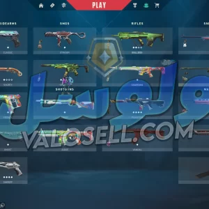 اکانت ولورانت رنک Gold 3 کد 3008