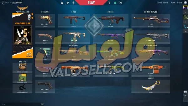 اکانت ولورانت رنک Silver 3 کد 3015