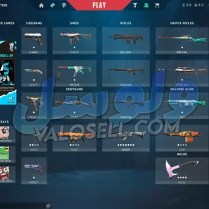 اکانت ولورانت رنک Unranked کد 3146