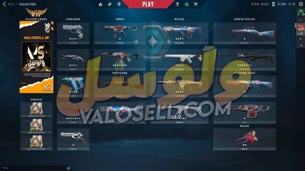 اکانت ولورانت رنک Platinum 3 کد 3155