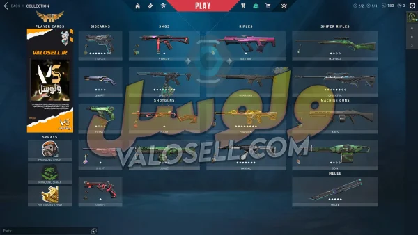 اکانت ولورانت رنک Platinum 2 کد 3201