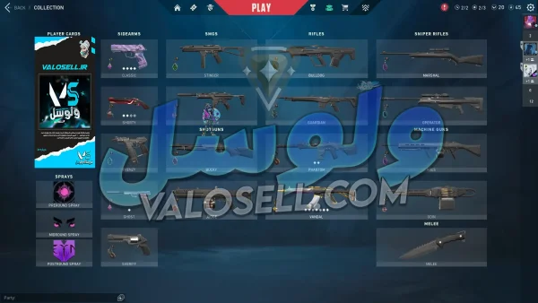 اکانت ولورانت رنک Bronze 3 کد 3205