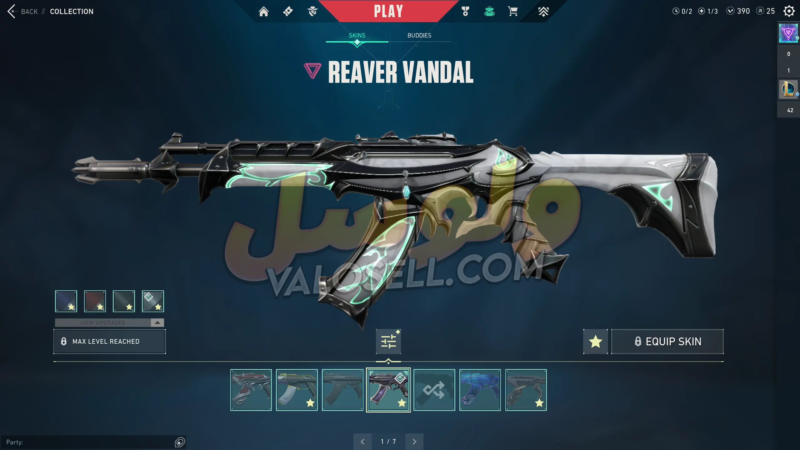 اکانت ولورانت رنک Gold 1 کد 3206 - Image 3