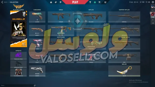 اکانت ولورانت رنک Platinum 3 کد 3260