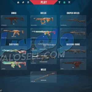 اکانت ولورانت رنک Unranked کد 3285