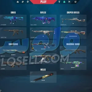 اکانت ولورانت رنک Unranked کد 3430