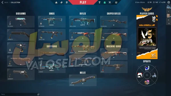 اکانت ولورانت رنک Unranked کد 3434