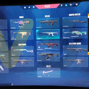 اکانت ولورانت رنک Gold 1 کد 3678