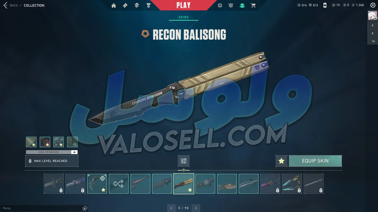 اکانت ولورانت رنک Gold 2 کد 3702 - Image 3