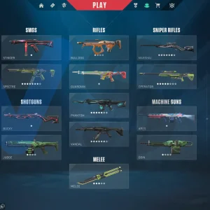 اکانت ولورانت رنک Gold 1 کد 3716