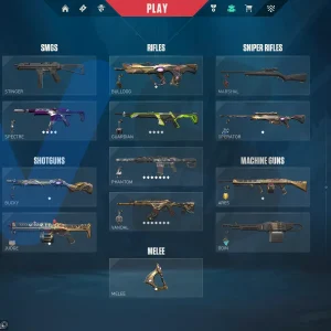 اکانت ولورانت رنک Gold 1 کد 3740
