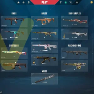 اکانت ولورانت رنک Platinum 3 کد 3825