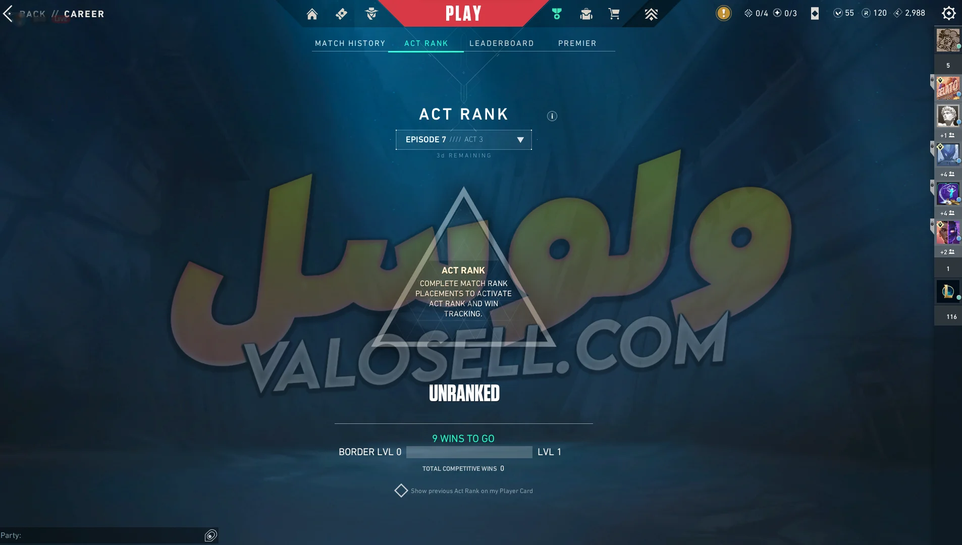 اکانت ولورانت رنک Unranked کد 4014 - Image 2