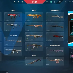 اکانت ولورانت رنک Unranked کد 4086