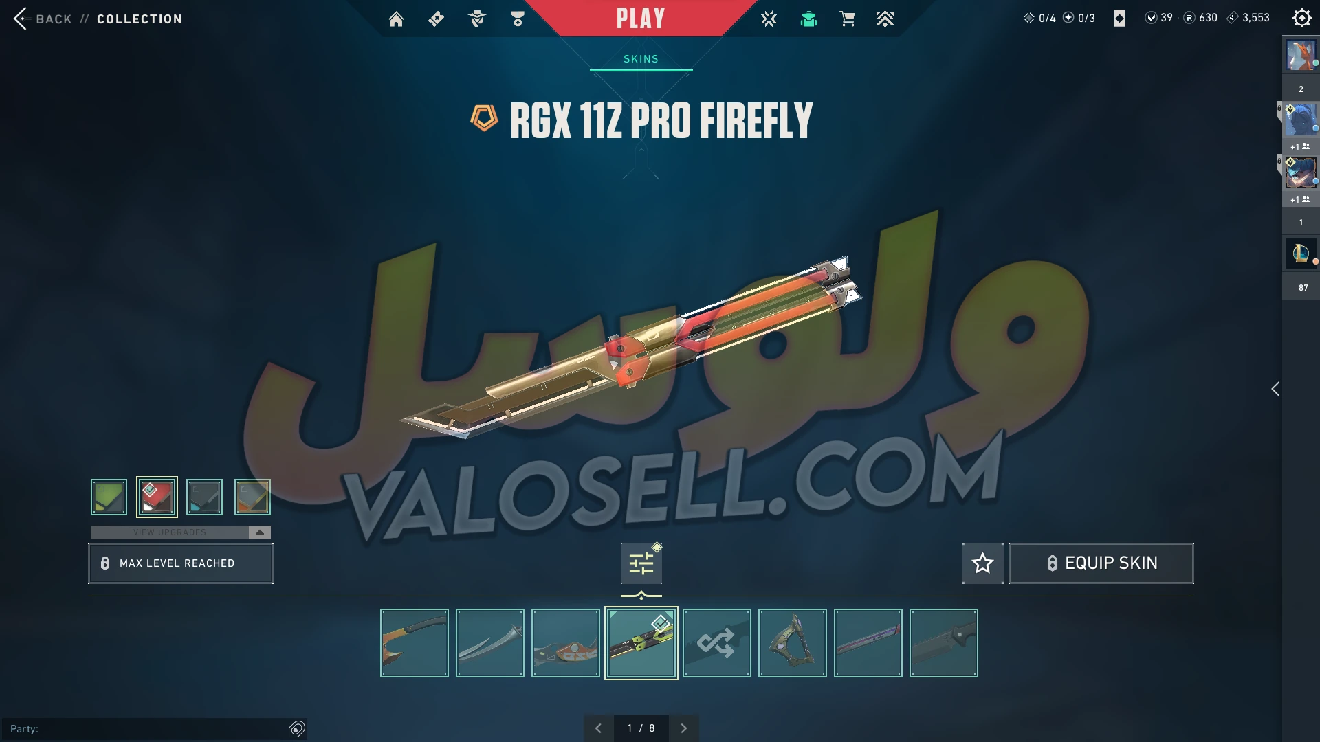 اکانت ولورانت رنک Unranked کد 4129 - Image 3