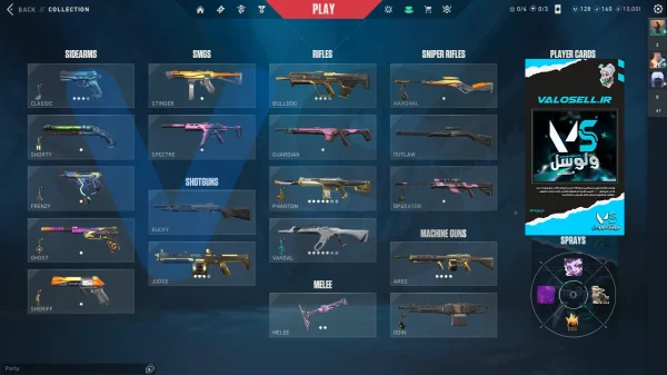 اکانت ولورانت رنک Unranked کد 4151