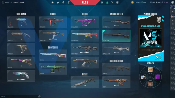 اکانت ولورانت رنک Platinum 2 کد 4246
