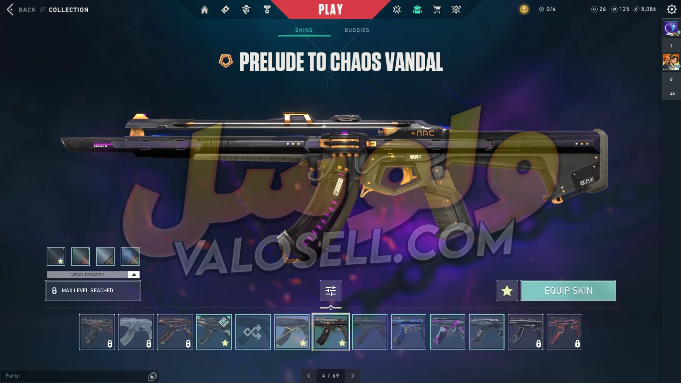 اکانت ولورانت رنک Gold 2 کد 4290 - Image 3