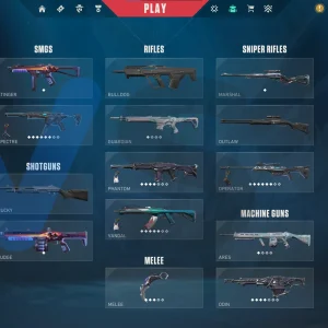 اکانت ولورانت رنک Platinum 1 کد 4478
