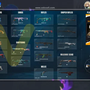 اکانت ولورانت رنک Gold 1 کد 4486