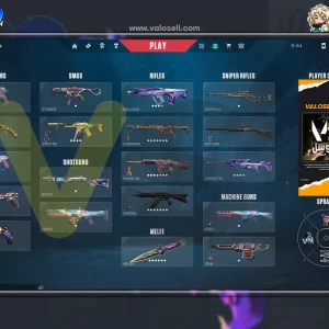 اکانت ولورانت رنک Gold 1 کد 4505