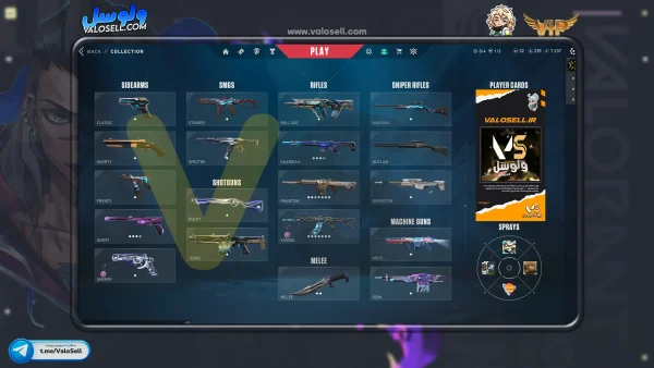 اکانت ولورانت رنک Platinum 3 کد 4539