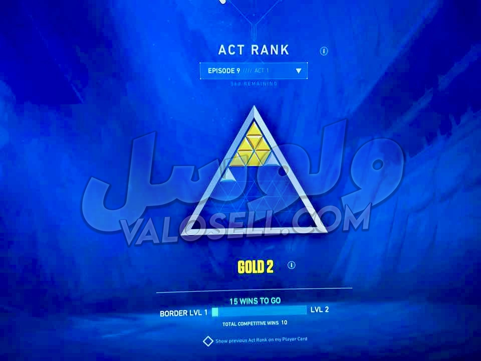اکانت ولورانت رنک Gold 2 کد 4593 - Image 2