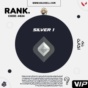 اکانت ولورانت رنک Silver 1 کد 4624