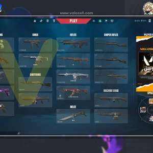 اکانت ولورانت رنک Gold 2 کد 4748