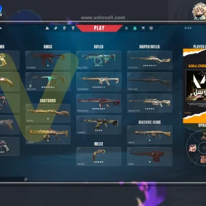 اکانت ولورانت رنک Unranked کد 4805