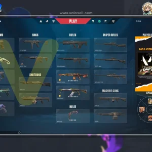 اکانت ولورانت رنک Gold 1 کد 4819