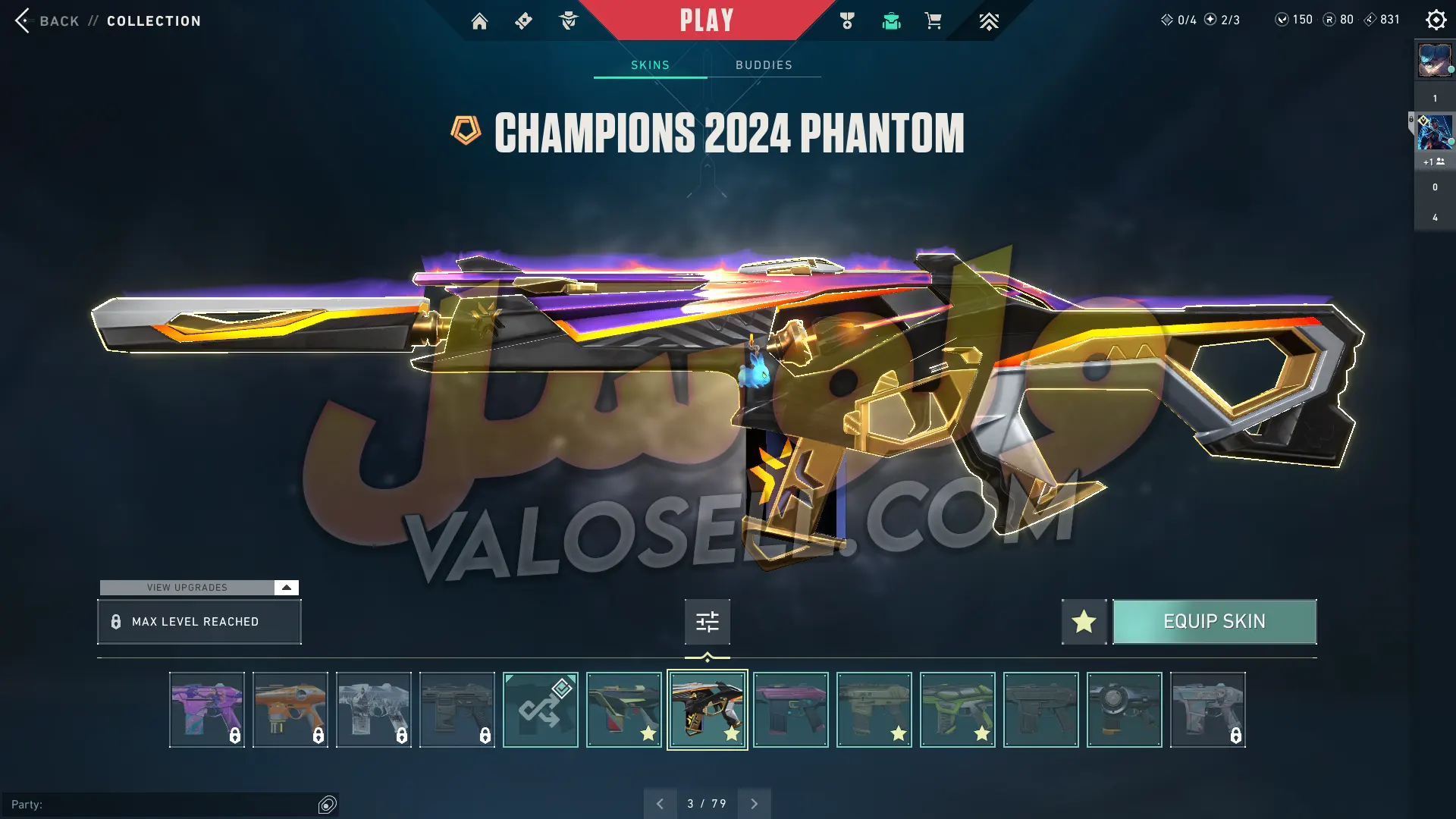 اکانت ولورانت رنک Platinum 1 کد 5045 - Image 4