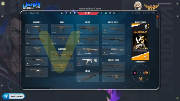 اکانت ولورانت رنک Unranked کد 5160