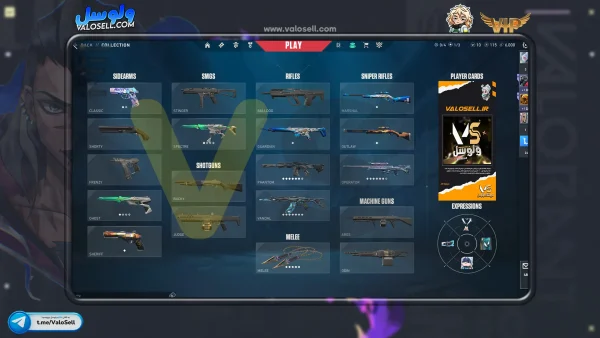 اکانت ولورانت رنک Diamond 2 کد 5205