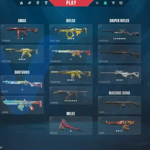 اکانت ولورانت رنک Unranked کد 5222
