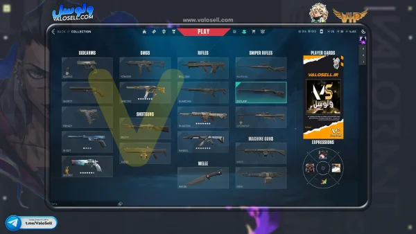 اکانت ولورانت رنک Unranked کد 5273