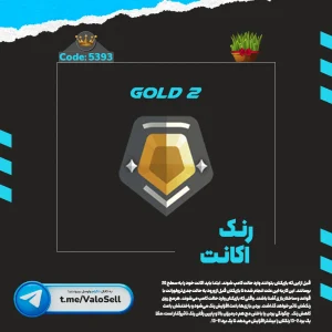 اکانت ولورانت رنک Gold 2 کد 5393