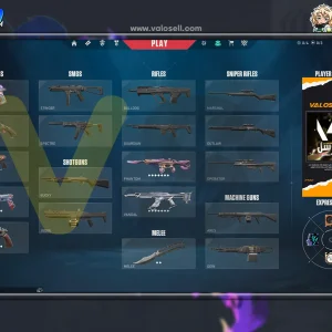 اکانت ولورانت رنک Unranked کد 5411