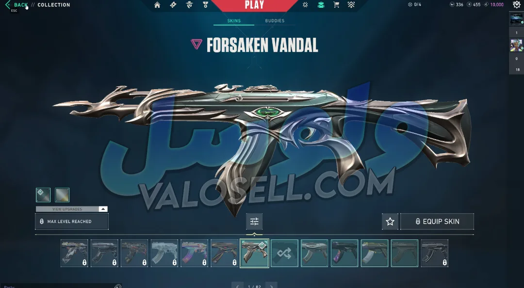 اکانت ولورانت رنک Gold 1 کد 5437 - Image 3