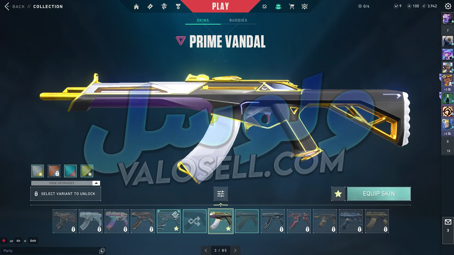 اکانت ولورانت رنک Silver 2 کد 5557 - Image 3